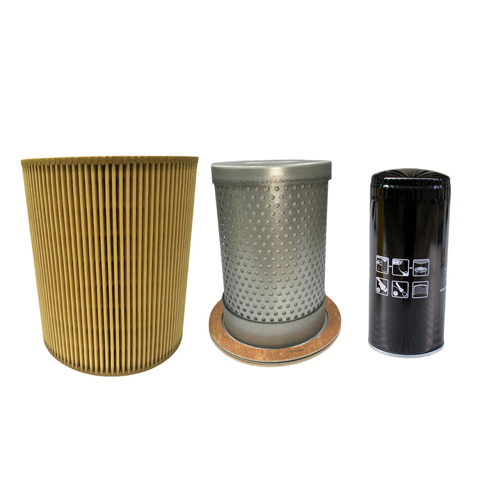 Rotary Screw Air Compressor Pump Replacement Kit for 15KW-20HP Industrial Spin-on Oil Separator Skid