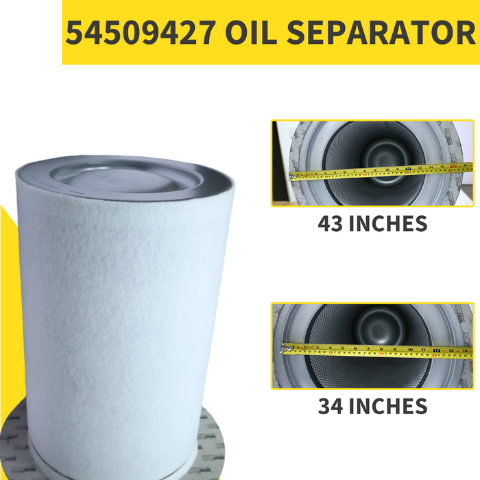 54509427Z Oil separator core-air compressor parts