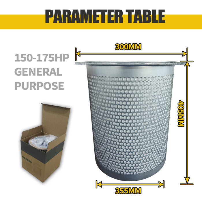 150-175HP Rotary Screw Air Compressor Air Oil Separator Element – High-Efficiency Replacement Part