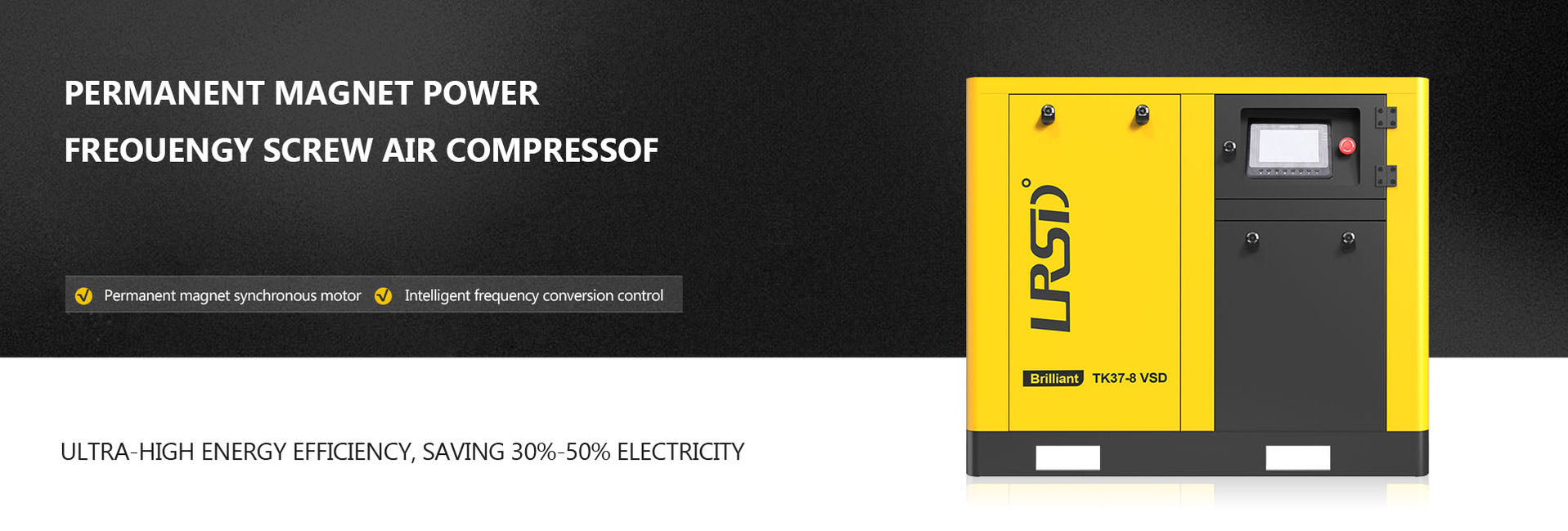 TK/LS Series VSD screw air compressor — lrsdcompressor
