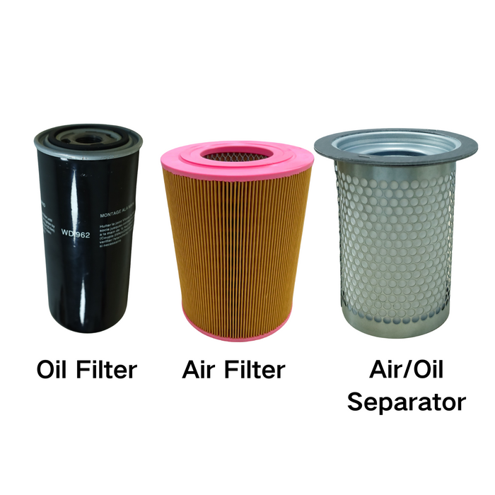 30HP Air Compressor Maintenance Kit - Air/Oil Filter + Oil Gas Separator(TK22-8)