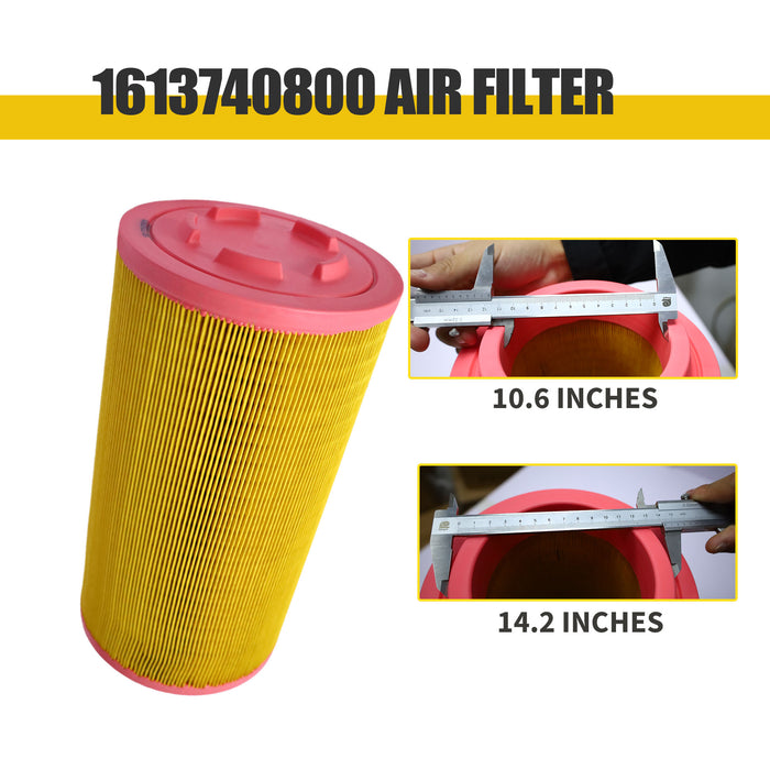Replacement Air Filter Element Cartridge for Atlas Copco Compressor –1613740800
