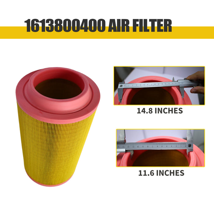 Replacement Air Filter Element Cartridge for Atlas Copco Compressor –1613800400