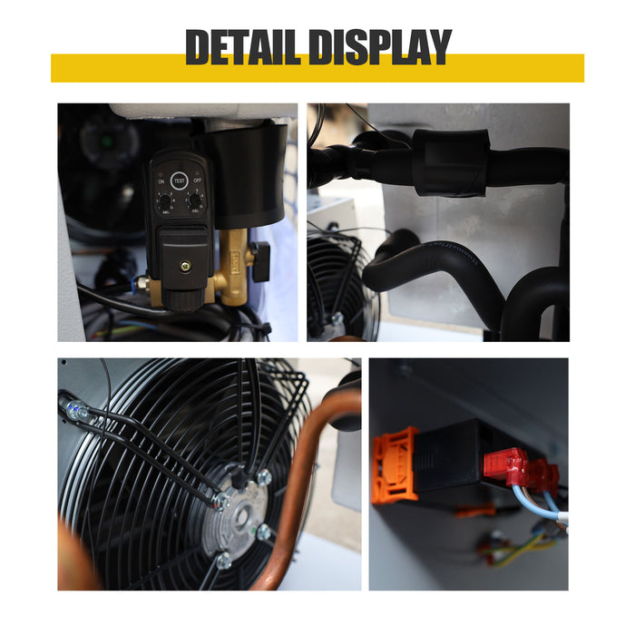 220V 60Hz Refrigerated Air Dryer – 141 CFM@102-232PSI for 22KW Air Compressors | Efficient Moisture Removal
