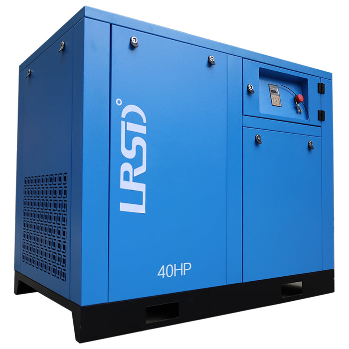 40HP Rotary Screw Air Compressor 480V 3Ph 185CFM 125PSI Industry FREE SHIPPING