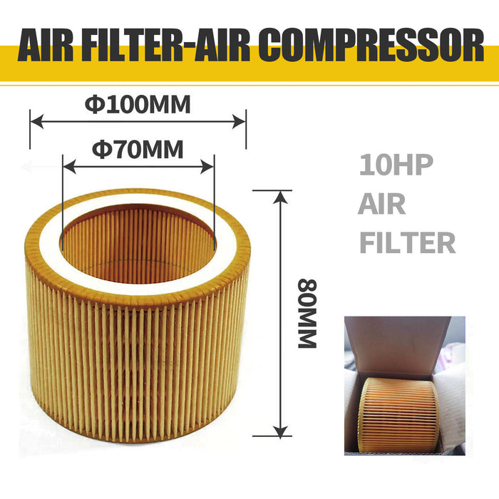 5-10Hp Air Filter+oil Filte+oil separator Rotary Screw Air Compressor（TK4-8/TK5.5-8）