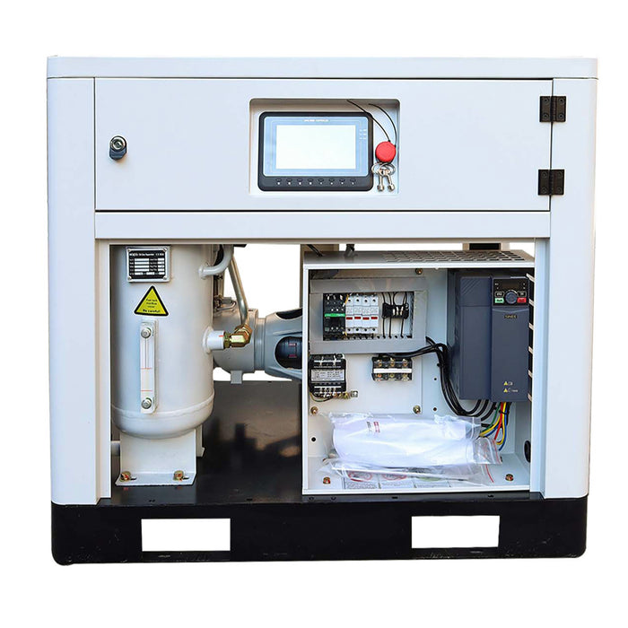 TK Series LRSD Rotary Screw Air Compressor | 20HP 15KW  | 86.17 CFM @ 125 PSI | 480V  3-Phase 60Hz | RP3/4"  |  VSD