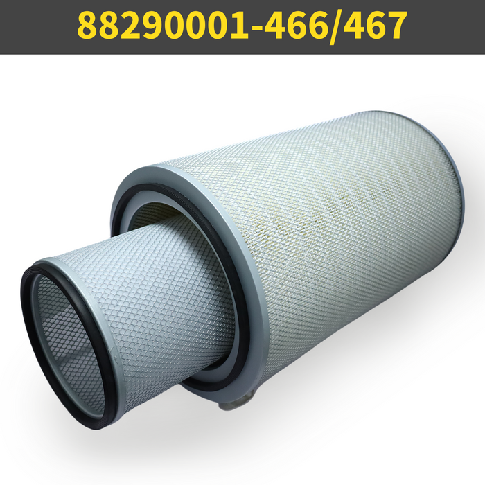 88290001-466 467 Air Filter Element for SULLAIR Compressors | High-Efficiency Replacement