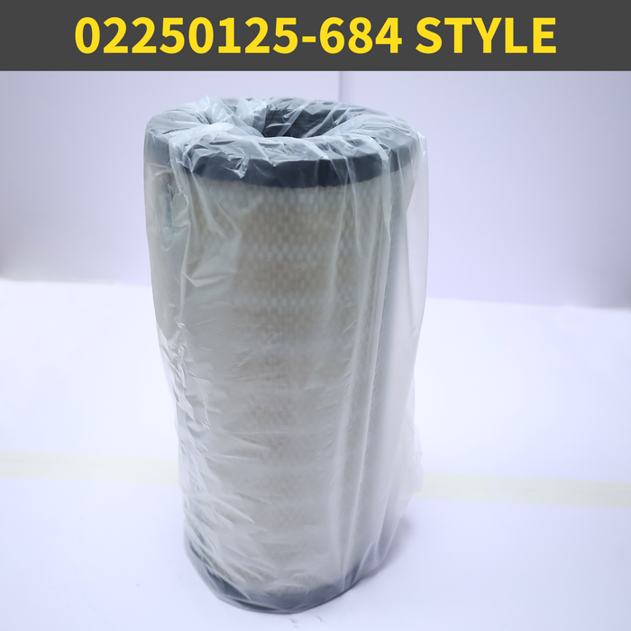 02250125-684 S-CE05-504 Air Filter Element for SULLAIR Compressors | High-Efficiency Replacement
