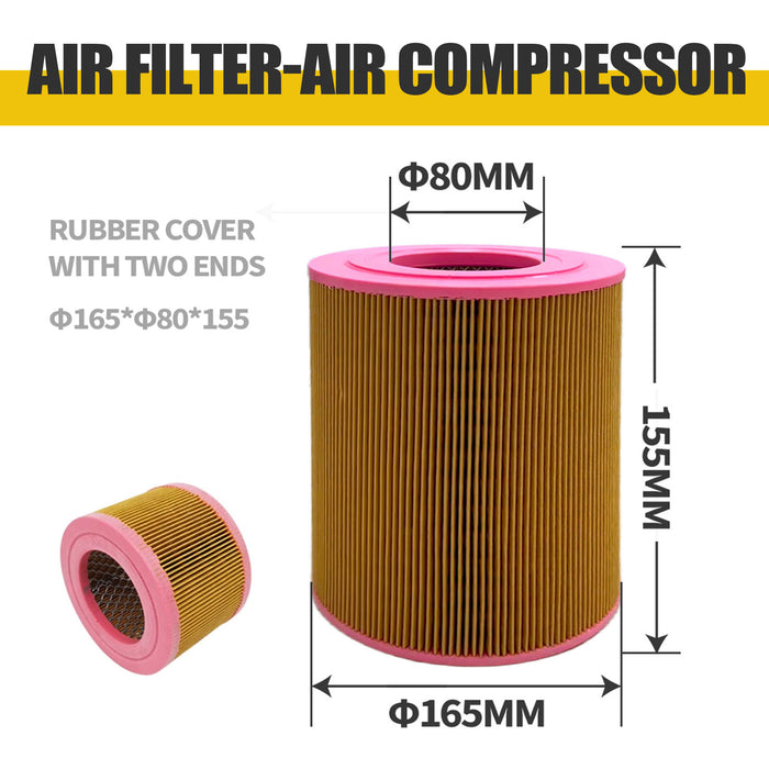 25-30HP Air Intake Filter  Screw Air Compressor Part Compressed Air Filte