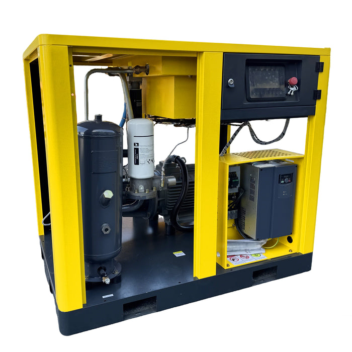 50HP 37KW LRSD Rotary Screw Air Compressor |  228 CFM @ 125 PSI | 460V 3-Phase 60Hz | RP1-1/2(TK37-8 VSD)