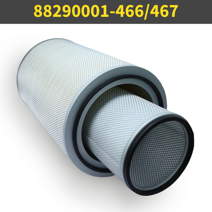 88290001-466 467 Air Filter Element for SULLAIR Compressors | High-Efficiency Replacement