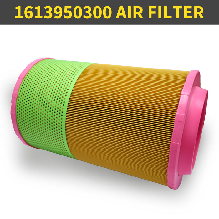 Replacement Air Filter Element Cartridge for Atlas Copco Compressor –1613950300