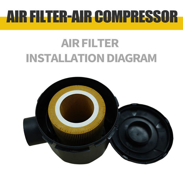 Air Filter For 15-20HP Screw Air Compressor Replacement Part Air Intake Filter