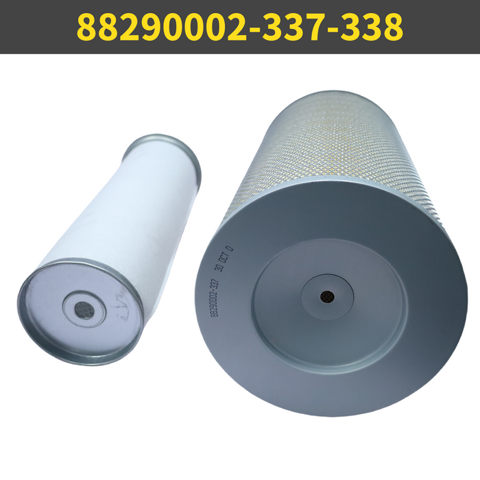 88290002-337-338 Air Filter Element for SULLAIR Compressors | High-Efficiency Replacement
