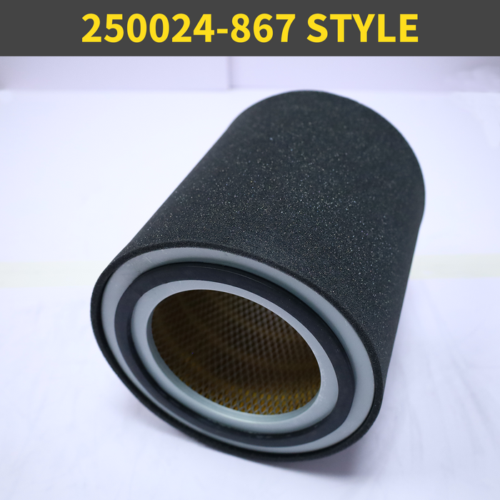 250024-867 Air Filter Element for SULLAIR Compressors | High-Efficiency Replacement