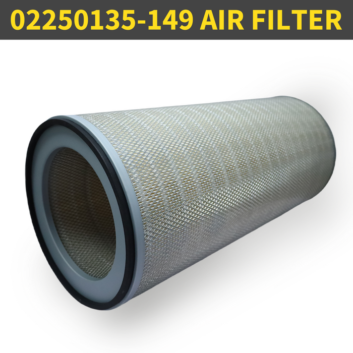02250135-149 Air Filter Element for SULLAIR Compressors | High-Efficiency Replacement