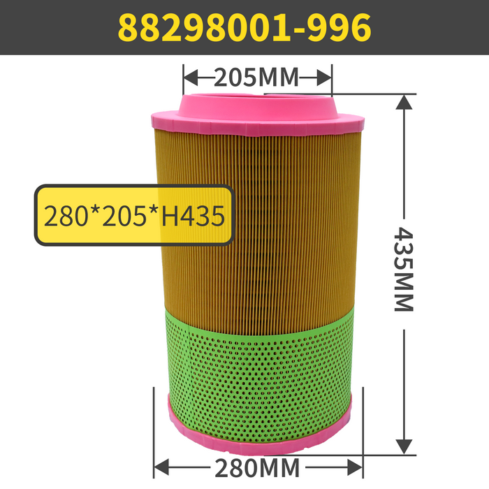 88298001-996 C271050 Air Filter Element for SULLAIR Compressors | High-Efficiency Replacement