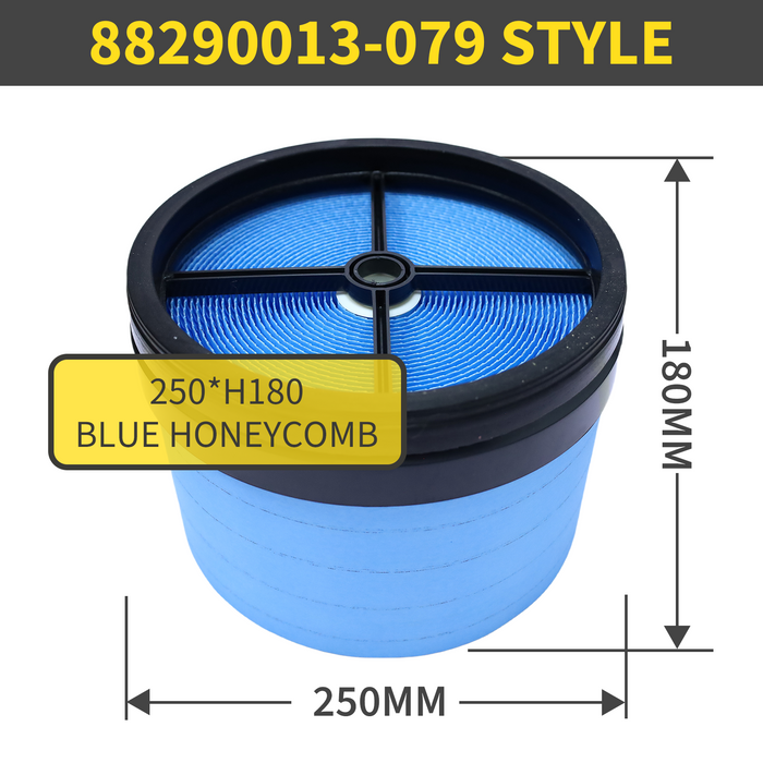 88290013-079 Air Filter Element for SULLAIR Compressors | High-Efficiency Replacement