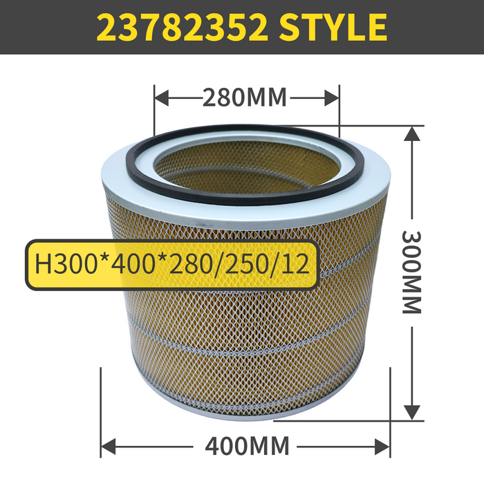 23782352 Air Filter Element for screw air Compressors | High-Efficiency Replacement