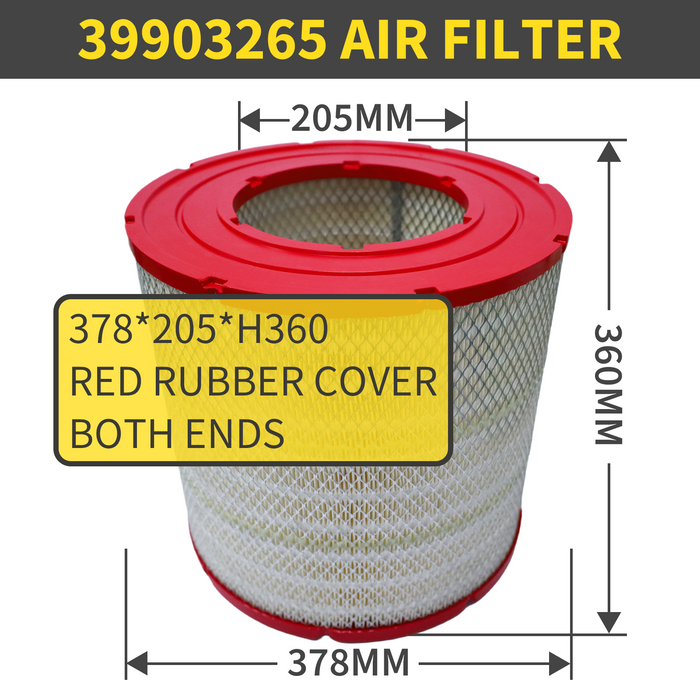 39903265Air Filter Element for screw air Compressors | High-Efficiency Replacement