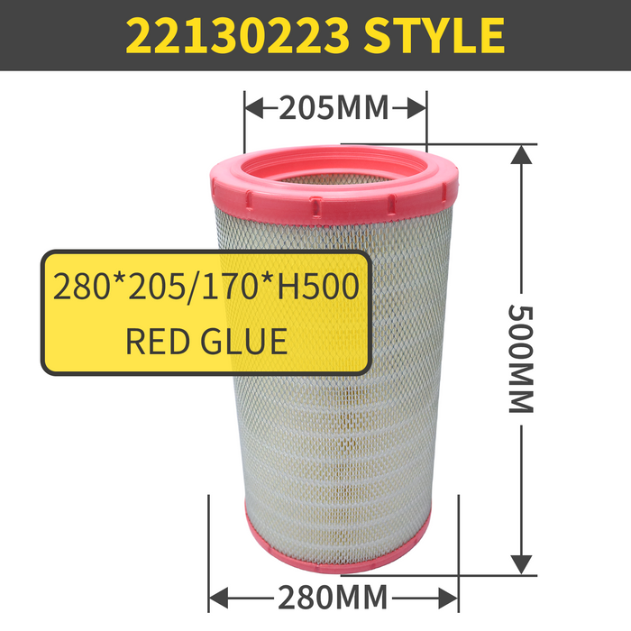22130223 Air Filter Element for screw air Compressors | High-Efficiency Replacement