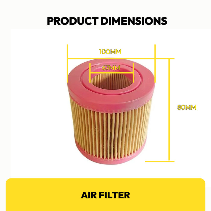 10Hp Air Filter+oil Filte，For 4in1 Rotary Screw Air Compressor（LN+7.5-8）（Built-in Oil Separator）