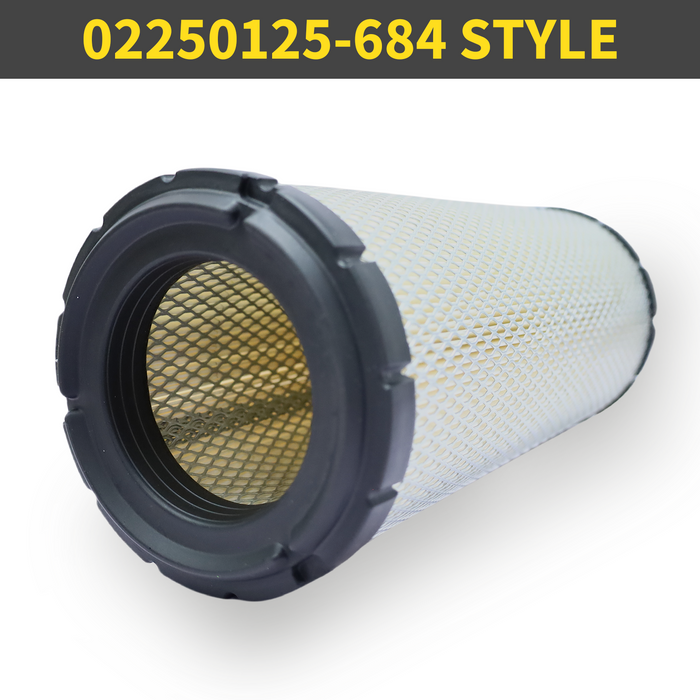 02250125-684 S-CE05-504 Air Filter Element for SULLAIR Compressors | High-Efficiency Replacement