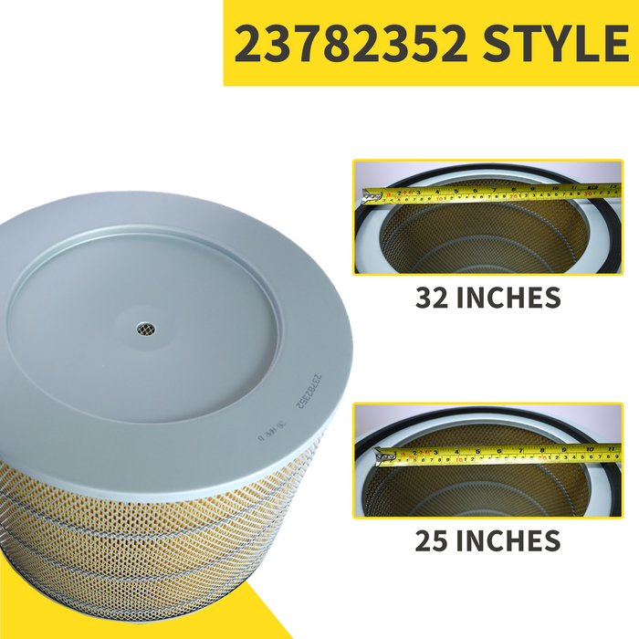 23782352 Air Filter Element for screw air Compressors | High-Efficiency Replacement