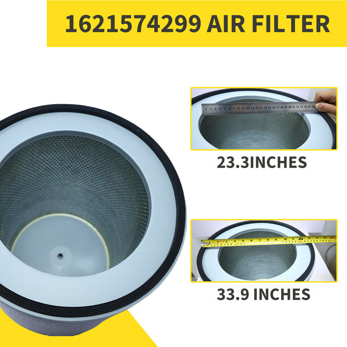 Replacement Air Filter Element Cartridge for Atlas Copco Compressor –1621574299