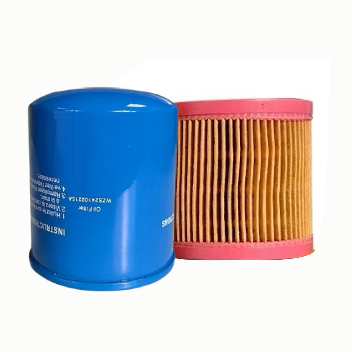 10Hp Air Filter+oil Filte，For 4in1 Rotary Screw Air Compressor（LN+7.5-8）（Built-in Oil Separator）