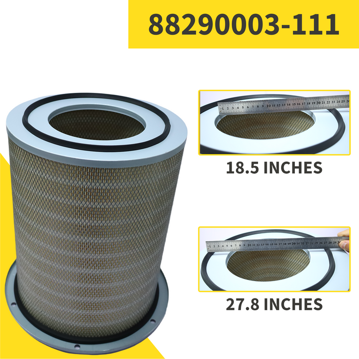 88290003-111 Air Filter Element for SULLAIR Compressors | High-Efficiency Replacemen