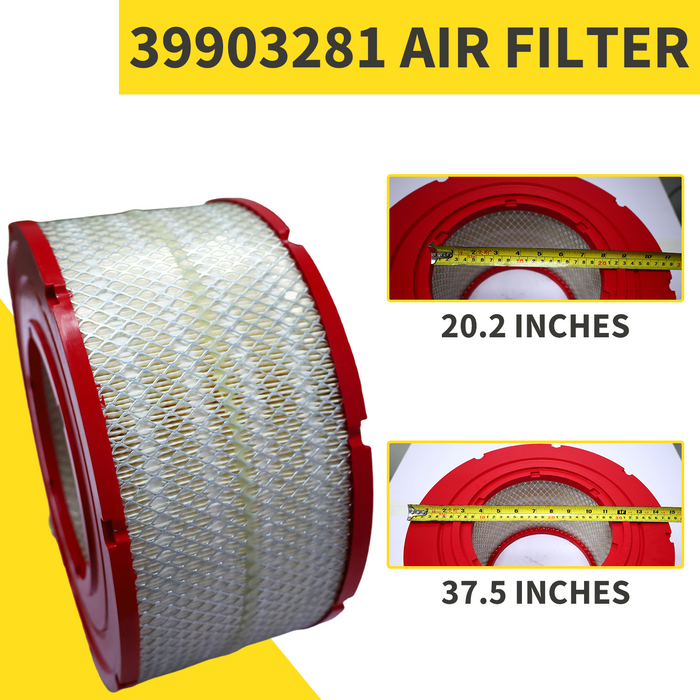 39903281 Air Filter Element for screw air Compressors | High-Efficiency Replacement