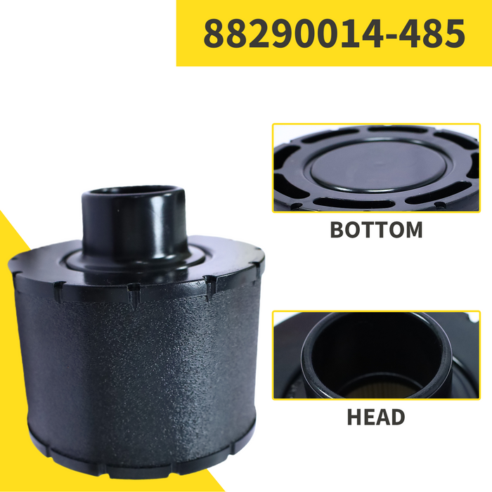 88290014-485 Air Filter Element for SULLAIR Compressors | High-Efficiency Replacement