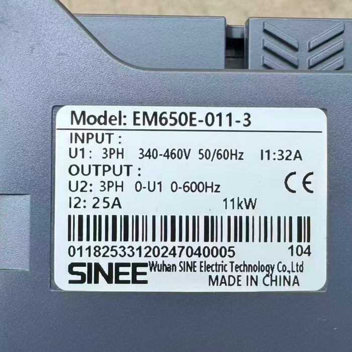 LRSD EM650E-011-3 Frequency Converter Inverter 340-460V 60HZ for 11KW/15HP Screw Air Compressor