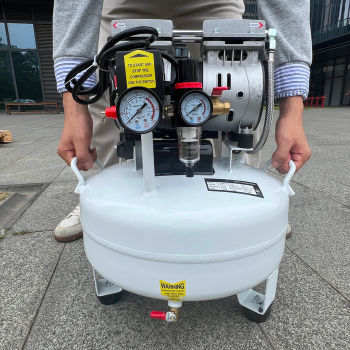 115PSI 30L Dental Medical Air Compressor Silent Air Compressor Oilless