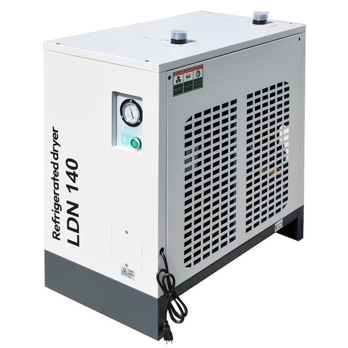 Air Dryer110V/60HZ Refrigerated Compressed System 123-134CFM - 30HP air compressor
