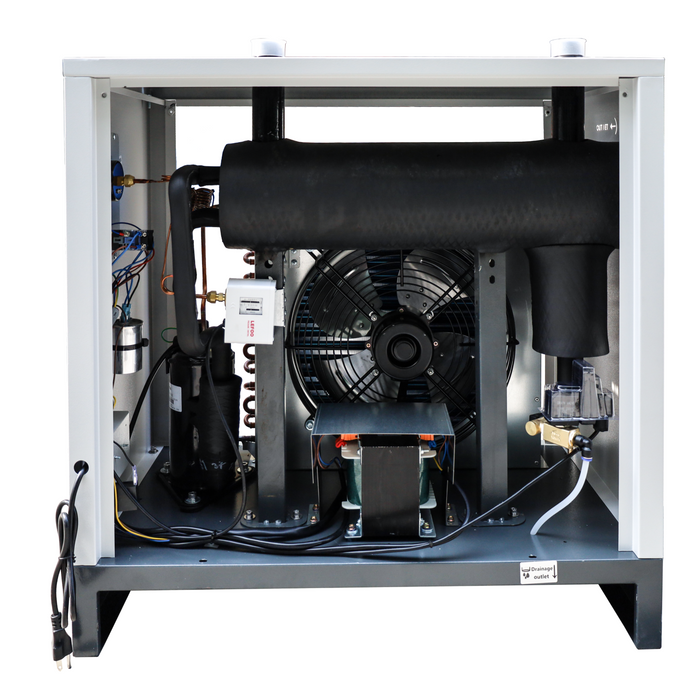 Air Dryer110V/60HZ Refrigerated Compressed System 123-134CFM - 30HP air compressor