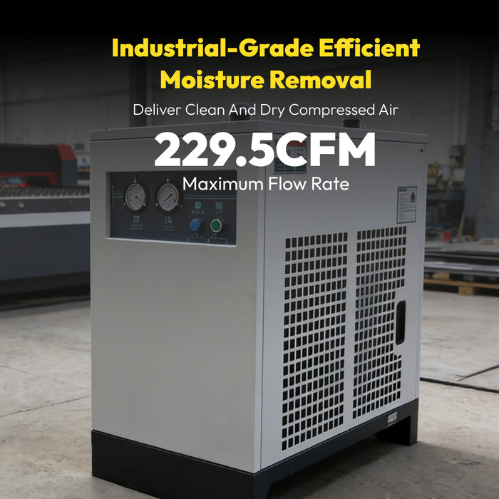 Air Dryer110V/60HZ Refrigerated Compressed System 229.5CFM - 50HP air compressor