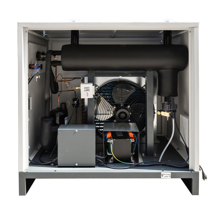 Air Dryer110V/60HZ Refrigerated Compressed System 229.5CFM - 50HP air compressor