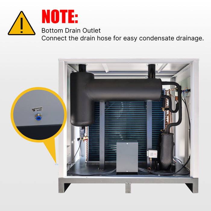 LDN500 Air Dryer 494.41CFM 220V/60HZ/1PH Refrigerated Compressed System