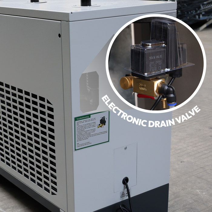 85 CFM REFRIGERATED COMPRESSED AIR DRYER 110V/60HZ, FOR 20HP COMPRESSORS MAX