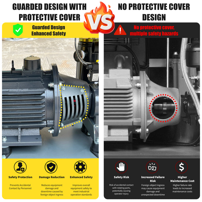 LRSD 4IN1 7.5 kW/10 hp, 460v/3 phase, 37 CFM with compressor, refrigerated dryer and 80-gallon air tank.（ LF10-460V）