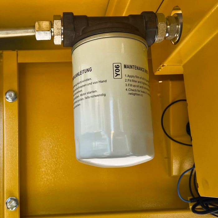 LRSD 4IN1 7.5 kW/10 hp, 460v/3 phase, 37 CFM with compressor, refrigerated dryer and 80-gallon air tank.（ LF10-460V）