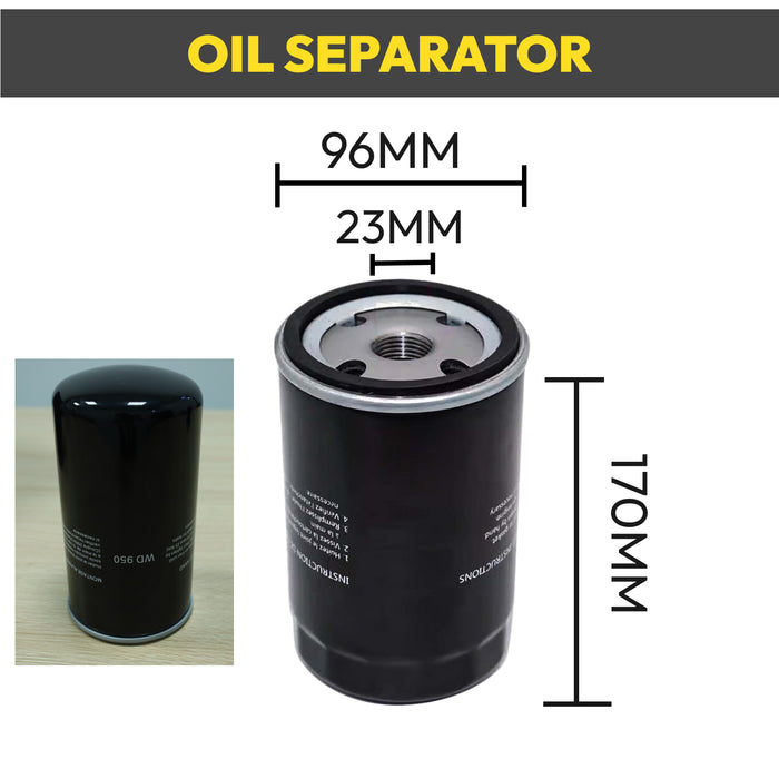 LF20VSD Rotary Screw Air Compressor Air Filter+Oil Filter+Oil Separator Maintenance Kit