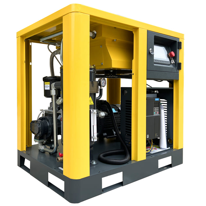 20HP 15KW LRSD VSD Rotary Screw Air Compressor | 75 CFM @ 125 PSI | 460V 3-Phase 60Hz | RP3/4"  | VSD(LS VSD 20)