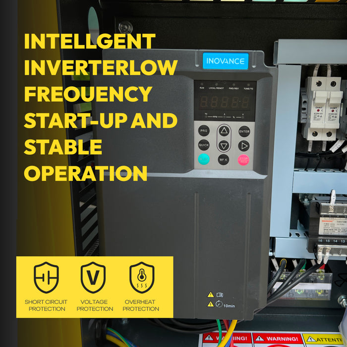 20HP 15KW LRSD VSD Rotary Screw Air Compressor | 75 CFM @ 125 PSI | 460V 3-Phase 60Hz | RP3/4"  | VSD(LS VSD 20)