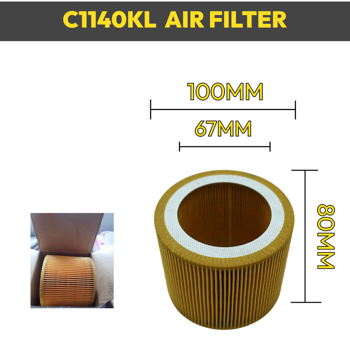 TC7.5-8 Rotary Screw Air Compressor Air Filter+Oil Filter Maintenance Two Filters Kit