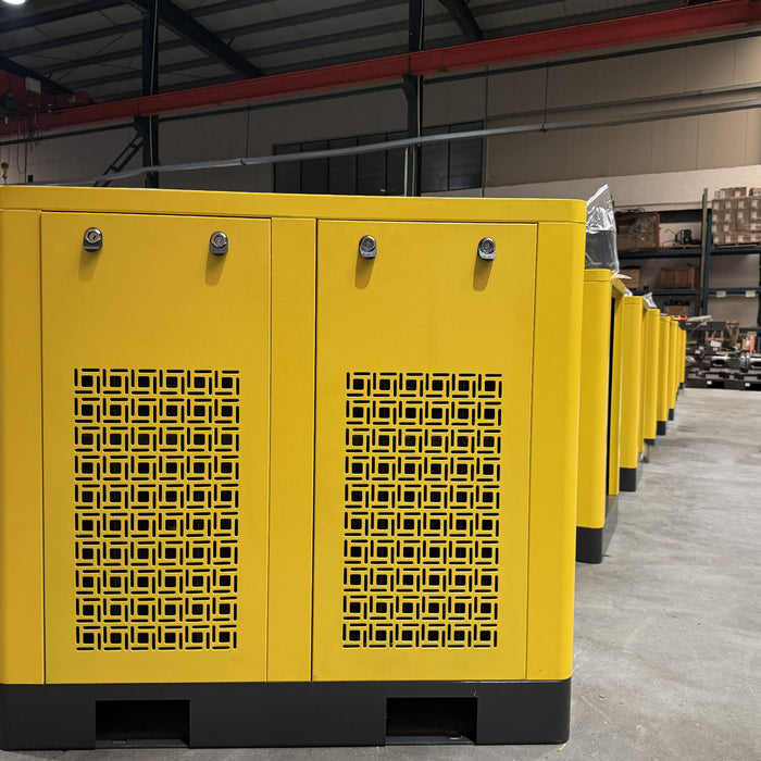 TK Series 30HP 22KW LRSD Rotary Screw Air Compressor | 122.90 CFM @ 125 PSI | 480V 3-Phase 60Hz | RP1  |  VSD