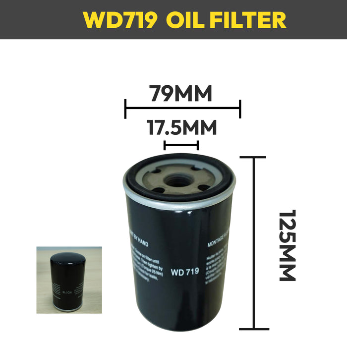 LSPVSD10 Rotary Screw Air Compressor Air Filter+Oil Filter+Oil Separator Maintenance Kit